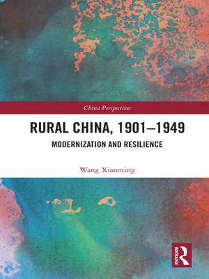 cover image of Rural China, 1901–1949